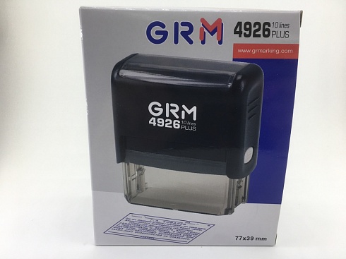 Коробка для оснастки для штампа автоматического GRM 4926 PLUS (75x38 мм.)
